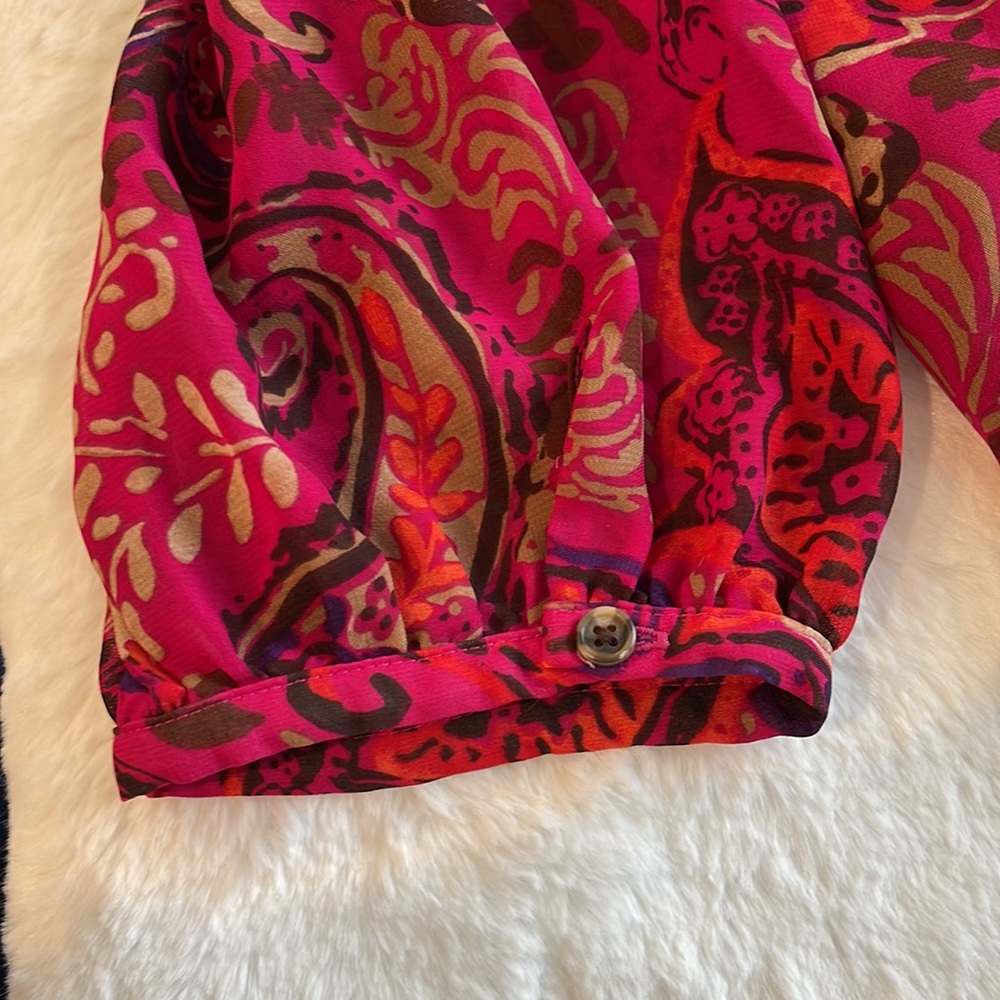 Chaps medium magenta floral - Picture 6 of 8